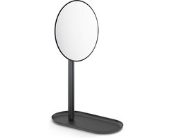 Olomo Afneembare Make Up Spiegel. | Zwart | Staal