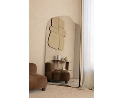 OlsaLiving Frameless Spiegel 180x100 cm - Grote Staande Passpiegel - Minimalistische Wandspiegel - Spiegel Zonder Rand
