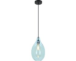 Olucia - Design hanglamp blauw, Cees - Vorm: Ovaal