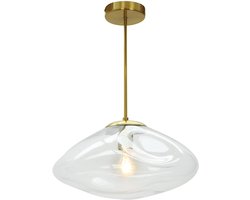 Olucia - Design plafondlamp transparant, Evita - Vorm: Rond