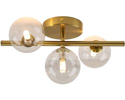 Olucia - Design plafondlamp transparant, Remo - Vorm: Rechthoek