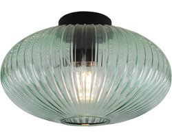 Olucia - Design plafonnière groen, Charlois - Vorm: Ovaal