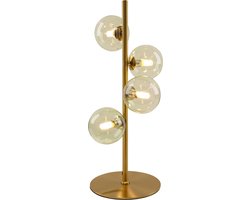 Olucia - Design tafellamp groen, Remo, met schakelaar - Vorm: Rond