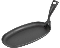 Olympia Gietijzeren Pan Ovaal 24cm GG133 - Horeca & Professioneel