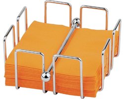 Olympia Servethouder met gewicht - 140 x 140 mm - Servettenhouder voor ong. 50 servetten