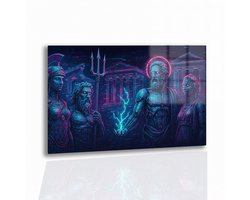 Olympus wandkunst – acrylaat – plexiglas – 150x100 cm