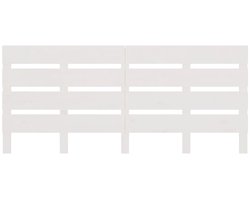 Omabeta Woonserie - Hoofdbord - Wit - 140x3x80 cm - Dennenhout