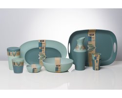 Omada - Reamo Drinkbeker 440 ml Set van 2 Stuks Assorti - Gerecycled Kunststof - Groen