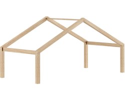 Ombouwset voor huisbed Forrest - massief beukenhout - Vipack - Bed toebehoren - Bruin - Hout - Bed toebehoren -