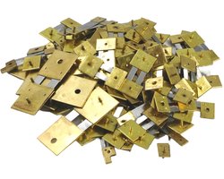 Omgoods - 100 Stuks Uurpendelveren voor Klokken - Duurzame Vervangingsonderdelen
