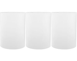 OmGoods - Dailygoody - Acryl Lampenkap - 3-delige set - Elegante uitstraling - Duurzame materialen - Perfect voor Tafel- en Vloerlampen - Creëert sfeervolle ver