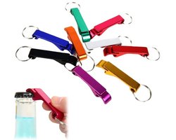 OmGoods - Dailygoody - Bierflesopener - Sleutelhanger Flesopener - Handig en praktisch - Kleurvol - Blikopener - Ideaal voor feestjes en barbecues - 50-delig as