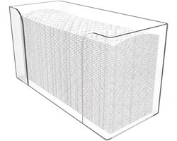Omgoods - Doorzichtige Servettenhouder voor Papier Handdoeken - Geschikt voor Diverse Vouwen