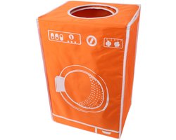 Omgoods - Foldable Laundry Basket - Opvouwbare Wasmand met Deksel en 50 Liter Capaciteit