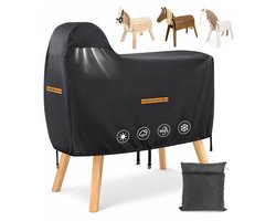 Omgoods - Houten Paard Afdekking - Waterdichte Beschermhoes voor Buiten, 160 x 70 x 110 cm