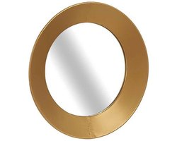 Omgoods - Multicolor Wandspiegel met Gouden Frame 60 cm