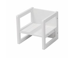 Omgoods - Roba Country Style Kinderkruk - Draaiende Kruk met 3 Hoogtes