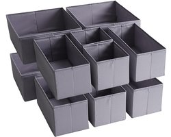 Omgoods - Set van 12 Ladenorganizers voor Badkamer en Kledingkast