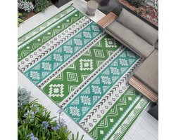 Omgoods- Tuin Tapijt Waterdicht - Opvouwbaar - Lichtgewicht - Draagbaar - Plastic - Gerecycled Materiaal - Picknickdeken