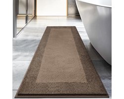 Omgoods - Wasbare Badmat 60 x 150 cm, Antislip en Absorberend