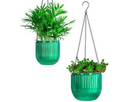 Omgoods - Zelfwatergevende Hangende Plantenpotten met Afvoergaten