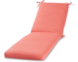 Omkeerbaar Chaise Lounge Stoel Kussen Tuinkussen - Duurzaam & Weerbestendig