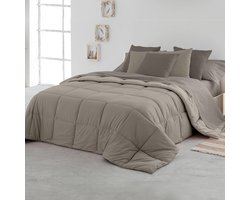 Omkeerbaar Tweekleurig Dekbed 400 g/m² voor 1-persoonsbed (80/90 cm) - Warm en Licht