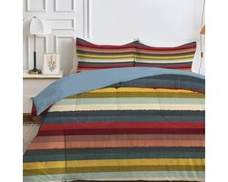 Omkeerbaar tweepersoons dekbed 200x200 cm - Lichtgewicht en zacht voor zomer en herfst