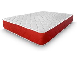 Omkeerbaar visco-elastisch matras 80 x 180 cm - Antibacterieel en Hypoallergeen met gemiddelde tot hoge hardheid