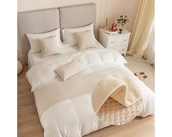 Omkeerbare bedlopers en kussensloop voor slaapkamerdecoratie