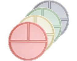 Onbreekbare en Herbruikbare Bordenset voor Kinderen en Volwassenen, Ideaal voor Diverse Gelegenheden