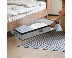 Onderbedbox - Onder bed organiser - opbergdoos - opbergbox - opbergmand - organiser onder bed - 85x43x4.4cm