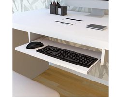 Onderbouw toetsenbord lade - Uitschuifbaar bureau blad - Bureau organiseren - FSC gecertificeerd hout