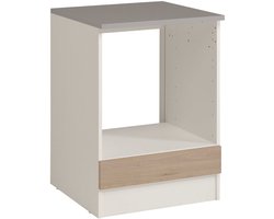Onderkast Eko 60 cm voor oven en kookplaat - eik - Parisot - Onderkasten - Bruin - Spaanplaat - Onderkasten -