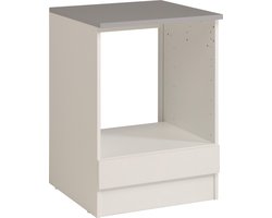 Onderkast Eko 60 cm voor oven en kookplaat - wit