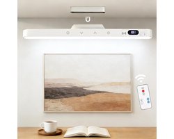 Onderkast LED Verlichting - Met Sensor en Afstandsbediening - Magnetisch en Plakstrip - 5 Kleurtemperaturen - Dimbaar - USB-C Oplaadbaar - 88° Draaibaar - Geen Flikkering
