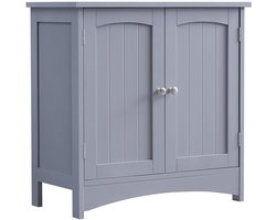 Onderkast - voor wastafel - met 2 deuren