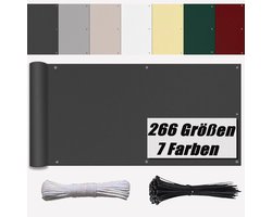 Onderscheidende Balkonomranding op maat - 100% privacy en windbescherming voor balkon en terrassen