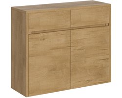 Onderste en bovenste uitschuifbare banken 72x26/300 cm Evolve Quercia Natura