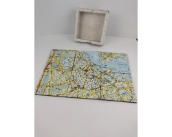 Onderzetters Amsterdam 10x10 cm 6 stuks