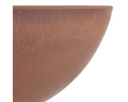 Ondiepe Tuinschaal voor Planten, Bonsai en Feeëntuinen - 30,5 cm - Terracotta Kleur