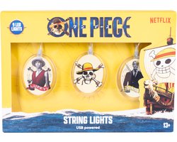 One Piece - lichtsnoer - met personages - 12 lampjes - 2 meter lang - USB-C