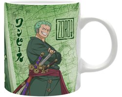 One Piece Zoro Kop meerkleurig Keramiek Unisex - Anime, Fan merch