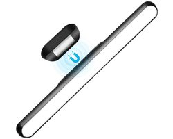 Oneay Dimbaar aanraakgevoelig lichtbalkje voor onder lampen, zelfklevend aan de muur, leeslamp op batterijen, oplaadbare LED, magnetische bevestiging, hoofdbordlamp, zelfklevende lamp, kastlamp, loftlamp - Wit licht