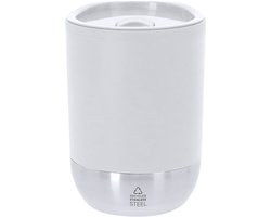 OneTrippel - Geïsoleerde beker van gerecycled materiaal - Duurzame drinkbeker - Geïsoleerde drinkbeker van 290 ml - Herbruikbare koffiebeker - Zero waste - Wit