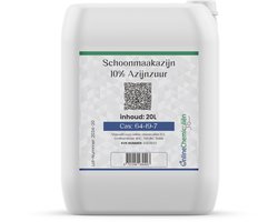 Online chemicalien – Schoonmaakazijn – 20 L – Azijnzuur – Natuurlijk Allesreiniger – Ontkalker