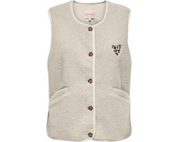 Only Baby Life Teddy Vest Dames - Maat S
