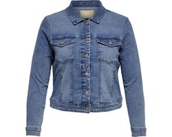ONLY CARMAKOMA - CARWESPA LS JACKET LIGHT BLUE DNM NOOS Dames Jas
