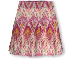 ONLY KOGSCARLETT SKORT PTM Meisjes Broek - Raspberry RoseAOP:418 Diamond Ikat - Maat 164