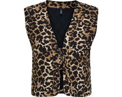 ONLY - ONLNOVELLA QUILT S/L TIE VEST WVN - Dames - Gewatteerde jassen